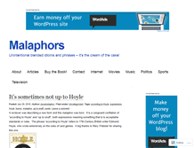 Tablet Screenshot of malaphors.com